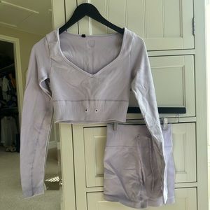 Bo+Tee Set Top Lilac | Size Small